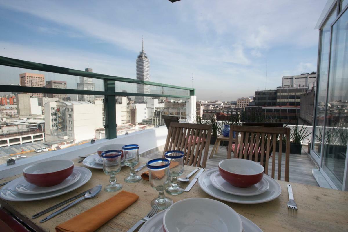 Duplex/Terraza Privada En Corazon Centro Historico Apartment Ciudad de México Exterior foto