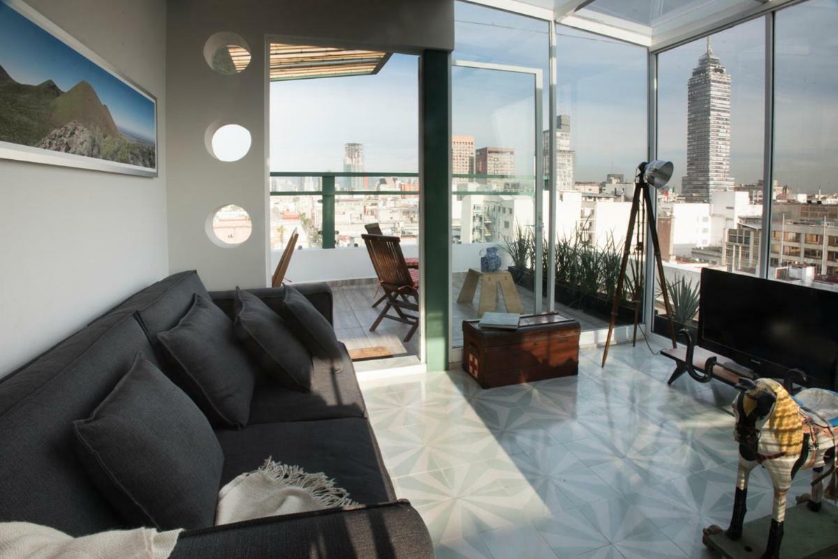 Duplex/Terraza Privada En Corazon Centro Historico Apartment Ciudad de México Exterior foto