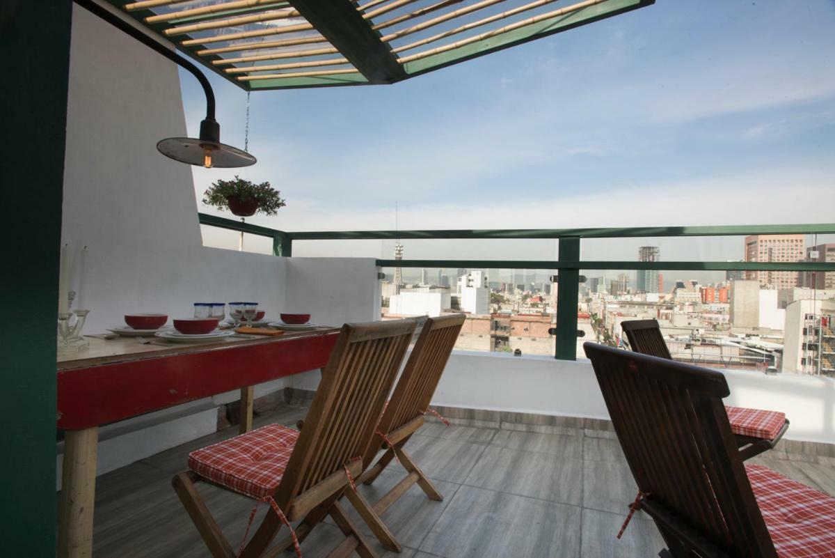 Duplex/Terraza Privada En Corazon Centro Historico Apartment Ciudad de México Exterior foto